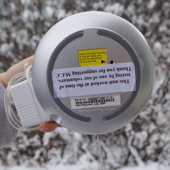 Vintage Working Philips AJ100 12/Radio + Alarm Clock - Picture 6 of 6